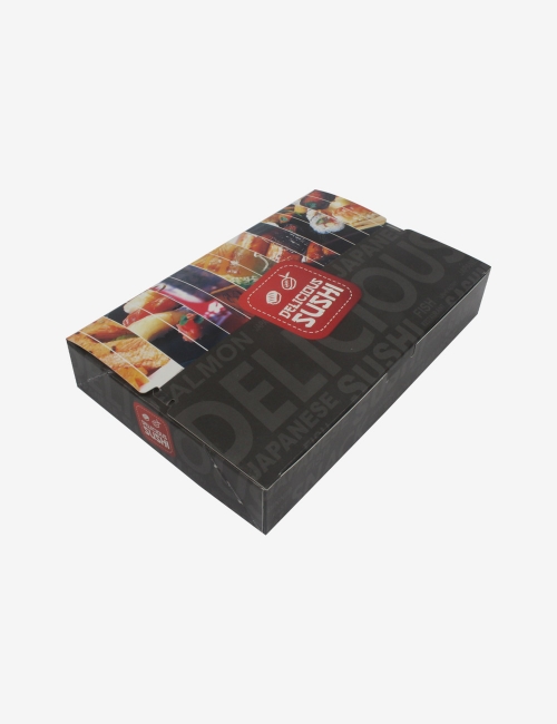 인쇄 기성 도시락 초밥1호 (400개) 193x125x35