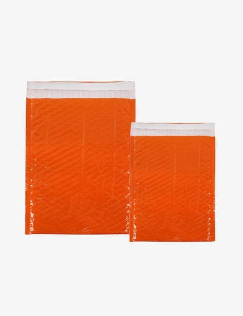 택배봉투 PET에어캡봉투 (오렌지) 박스단위 판매10가지 사이즈