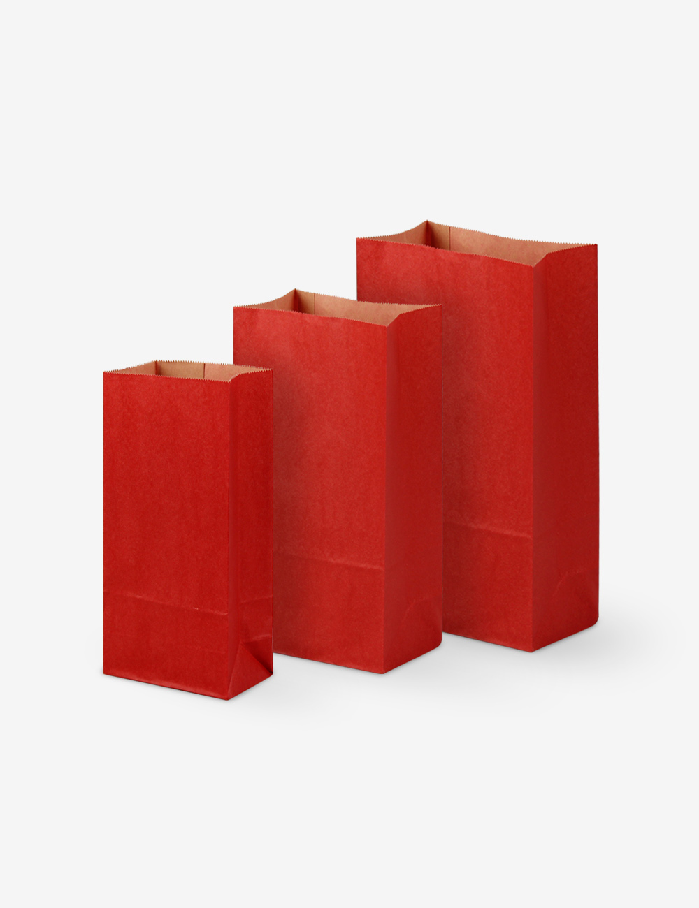 레드 각대 종이봉투 (1,000장) 3가지 사이즈