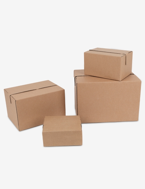 [친환경] 테이프가 필요 없는 우체국 택배 포장 박스 - 4가지 사이즈