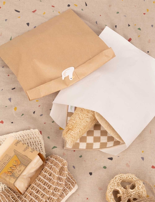 화이트/크라프트 선물 포장 봉투 (100장/1000장) - 2가지 사이즈