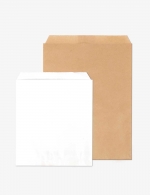화이트/크라프트 선물 포장 봉투 (100장/1000장) - 2가지 사이즈
